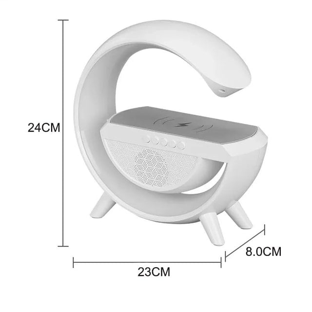 G Shaped 3 in 1 Bluetooth Speaker with FM Radio