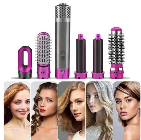 5 In 1 Hot Hair Styling Brush