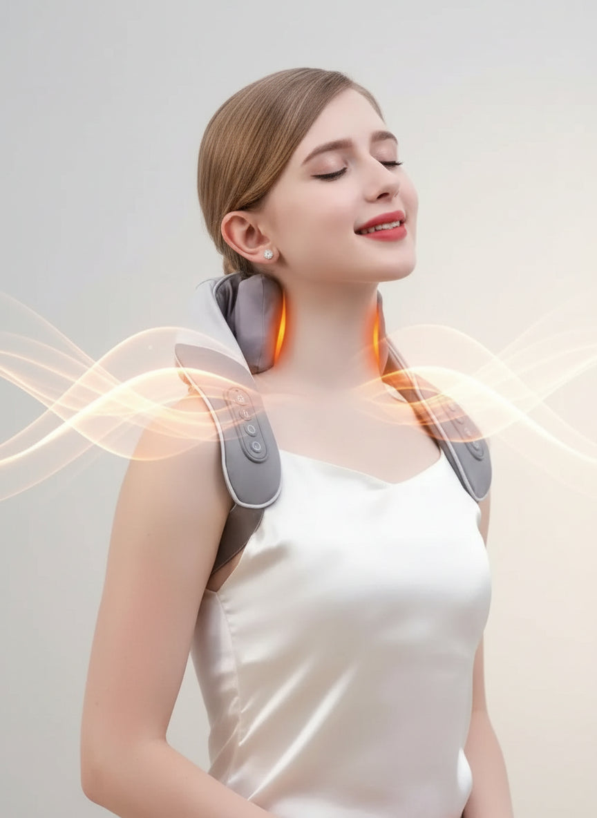 Professional Wireless Neck Shoulder Back Massager