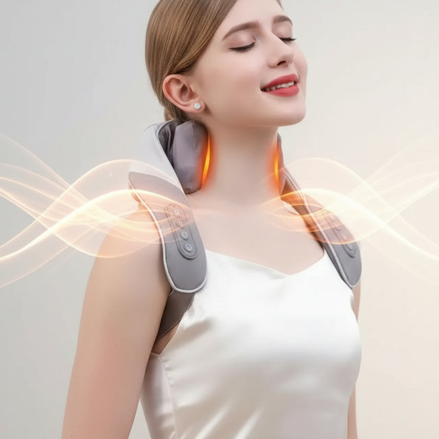 Professional Wireless Neck Shoulder Back Massager